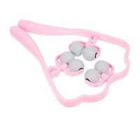 POPETPOP Masseur Manuel de Cou et Épaules Outil de Massage à Main pour Détente Musculaire à Design Ergonomique avec pour Soulager Tensions et Couleur Rose