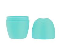 POPETPOP Masseur Multifonction Visage en Silicone Moule à Glaçons en Treillis Vert, Outil Créatif pour Massage et Soin Peau, Soulage la Fatigue et Lifte Traits