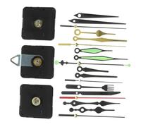 POPETPOP Mécanisme Horloge Batterie Silencieux Kit de Réparation DIY avec Aiguilles Variées Haute Précision pour Pendule Murale