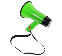 POPETPOP Mégaphone Haut-Parleur Stable en ABS avec Poignée avec Enregistrement 240s Portable 25w pour Sécurité et Événements en Plein Air