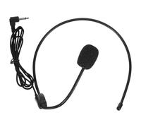POPETPOP Micro-Casque Filaire Micro 35 MM 4 Pièces Léger et Réglable Casque Audio Microphone pour Parler et Chanter Adapté pour Présentation Orale et Enregistrement Vocal