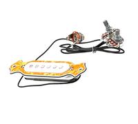 POPETPOP Micro de Contrôle pour Guitare Acoustique 1 Set Sans Perçage Remplaçable Facilement Accessoire Micro Pour Concert et Enregistrement
