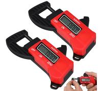 POPETPOP Micromètre Numérique Portable Outil Léger en Plastique 0.5 pour Mesurer Épaisseur de Caoutchouc et Papier Résolution 0,01mm Applications Industrielles