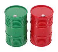 POPETPOP Mini-bidon D'huile en Plastique 2pcs pour Voiture Télécommandée Rc 1/10, Décoration Réaliste pour Char à Chenilles et Conduite Tout-Terrain