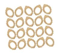 POPETPOP Mini Cadres Ovales Design Ange Élégant Vintage 20 en Résine Finition Époxy Lot de 20 Pièces pour Décoration Polyvalente et Présentation Bijoux