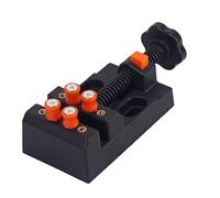 POPETPOP Mini Étau de Table Réglable en Plastique Robuste Ouverture Rapide Compact et Fixe Presse à Mâchoires pour Bijoux Montres et Loisirs Créatifs Outil Polyvalent pour Atelier et