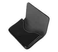 POPETPOP Mini Mallette Élégante Fermeture Magnétique en Acier Inoxydable et Cuir Synthétique Porte-cartes de Visite pour Organiser Cartes de Visite et Carte D'identité