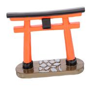POPETPOP Mini Portail Torii Japonais Décoratif Figurine Miniature De Porte Shinto Accessoire pour Mini-Maisons Et Aménagement Paysager
