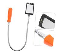 POPETPOP Miroir Inspection Flexible avec Éclairage LED Rotatif pour Mécanicien Outil Compact et Portable pour et Voiture