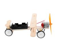 POPETPOP Modèle Avion DIY Bois pour Garçon Fille Éducatif de Construction Manuelle Kit Sécurisé pour Garçons et Filles Apprentissage Scientifique et Coordination Main-œil