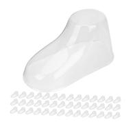 POPETPOP Modèle De Pieds pour Tout-Petits Transparent 9cm Lot de 60 Plastique Présentoir De Chaussures Et Chaussettes pour Magasins Support De Chaussures pour Bébé