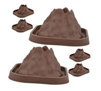 POPETPOP Modèle Éducatif 6Pcs Jouet Scientifique pour Garçon et Filles Kit d'Expériences d'Éruptions Accessoire de Projet Scientifique pour Bricolage et Décoration