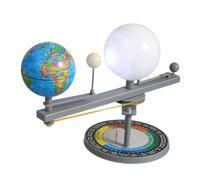 POPETPOP Modèle Éducatif Solaire Terre Lune Instrument Astronomique Éducatif Trois Sphères Outil Pédagogique pour Comprendre Les Rotations et Planétaires