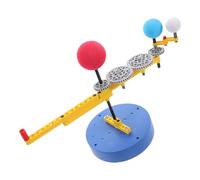 POPETPOP Modèle Éducatif Système Solaire Trois Sphères pour Garçon Fille Démonstration des Mouvements du Soleil Terre et Lune Créatif pour Projets Scolaires et Éveil