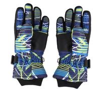 POPETPOP Moufles de Ski pour Garçon et Filles Imperméables Doigts Longs Moufles d'hiver Chauds et Coupe-Vent pour Garçon Fille Protection Antidérapante pour Activités de Ski et Cyclisme