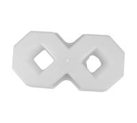 POPETPOP Moule à Briques Plastique 8 de 8 pour Pelouse, en PP Blanc, Compatible Tous Temps, Améliore Le Drainage pour Chemin de Jardin et Infrastructures Éponge