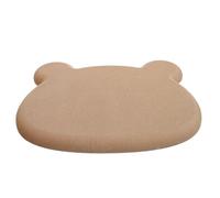 POPETPOP Moule en Bois pour Poterie en Argile Moule à Thermoformage pour Assiette en Céramique Gabarit de Modelage à la Main de Tête D’Ours Outil Stable pour Sculpture Artisanale et