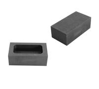POPETPOP Moule Graphite pour Lingots Creuset de Fusion pour Métaux Non Ferreux Moulage Stable et Résistant Aux Acides Dimensions