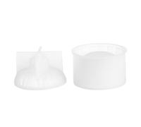 POPETPOP Moule Silicone DIY pour Boîte de Rangement Résine Époxy Moule Cristal Transparent pour Boîte à Bijoux et Organiseur Silicone Souple Facile à Nettoyer pour Artisanales