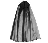 POPETPOP Moustiquaire Noire pour Balancelle D’Extérieur 82X89X160 CM Filet Respirant et Léger Fermeture Éclair Protection Anti-Insectes pour Jardin Terrasse Camping et Pêche