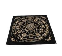 POPETPOP Nappe de Divination Tarot Microfibre Résistante et Tapis pour Tirage Astrologique avec Motif pour Table de Jeu et Lecture