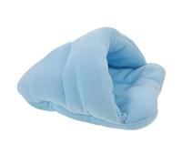 POPETPOP Niche Igloo pour Chat Maison Intérieure pour Animaux Panier Peluche pour Chaton Cachette pour Cochon Panier Pantoufle Lavable pour Petit Animal