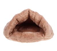 POPETPOP Nid Animaux Portable Doux pour Chat Couffin Confortable pour Hiver Adapté Aux Petits Animaux Facile à Transporter Placer Importe Quel Espace