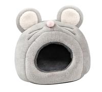 POPETPOP Nid Mignon en Forme De Souris pour Cochon d'Inde - Nid d'ange pour Chinchilla Coupe-Vent pour Petits Animaux