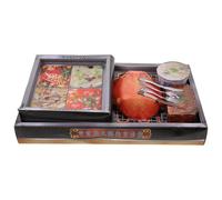 POPETPOP Offrande en Papier pour Culte des Ancêtres - Fondue en Papier Sacrificiel Colorée Ensemble Décoratif pour Fête Qingming Accessoire Jeu de Rôle Funérailles Brûlage Facile et