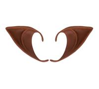 POPETPOP Oreilles D'elfe en Latex Robustes et Faciles à Porter pour Cosplay, Accessoires de Costume de Noël et Fête Halloween, 1 Paire pour Soirées Déguisées