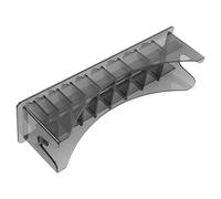 POPETPOP Organisateur de bureau Porte-sabot de tondeuse Boîte de rangement rectangulaire en plastique noir pour salon barber et maison