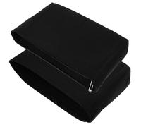POPETPOP Organisateur De Paquet à Main En Feutre Lot De 2 Insert De Paquet Pour Femmes Petite Pochette De Rangement Noire Ouverture Large Zip Insert Pratique Fourre-tout