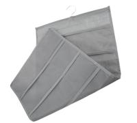 POPETPOP Organisateur de Penderie Suspendu Double-Face en Tissu Oxford Léger 30 Compartiments pour Rangement de sous-vêtements et Chaussettes, pour Voyage et Armoire