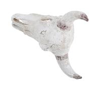 POPETPOP Ornements Résine pour Aquarium Décoration Crâne de Vache pour Terrarium de Reptiles Décoration Unique pour Lézards Accessoire pour Aquarium Reptile
