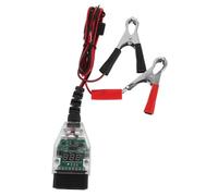 POPETPOP Outil de Diagnostic Batterie Auto avec Fonction Mémoire Testeur Précis Compatible Véhicules Portable et pour Analyse Voltage Batterie