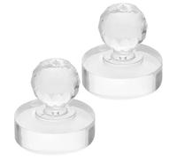 POPETPOP Outil de Mélange de Peinture Acrylique Manuel 2pcs en Acrylique Portable pour Peinture à L'huile et Aquarelle Usage Domestique