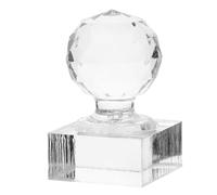 POPETPOP Outil de Pressage pour Fard à Paupières et Enlumineur, Plateau Distributeur Compact, Modèle 7028 Mono Compartiment en Cristal, Accessoire Maquillage pour Usage Professionnel et