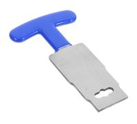 POPETPOP Outil De Retrait De Bouchon De Piscine Adaptateur De Vidange De Piscine Accessoires De Piscine Outil De Bouchon De Piscine Outils à Main Poignée Amovible Acier Inoxydable Bleu