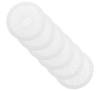 POPETPOP Outil Fabrication de Fleurs en Ruban Soi-Même 9 CM Gabarit Circulaire Plastique pour Broches Plissées et Badges Kit 6 Pièces pour Loisirs Créatifs et Embellissements de Mode