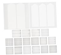 POPETPOP Outils Auxiliaires Pour Français 18 Feuilles Nail Art French Tips Autocollants Pour Décalcomanies Pour
