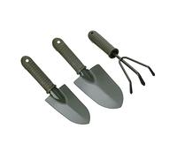 POPETPOP Outils de Jardinage à Main Kit Petite Pelle Grand Transplantoir et Râteau à Dents Outils Pratiques et Durables pour Jardinage à