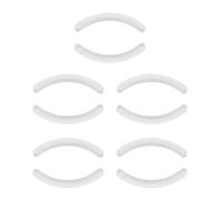 POPETPOP Outils pour Extensions de Cils 11 Pièces Bandes Adhésives Rigides en Abs pour Pose Professionnelle et Personnelle, Accessoires Maquillage Yeux, Recourbe-cils et Tiges de Levage