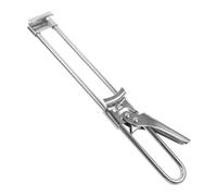POPETPOP Ouvre-bouteille Inox Ajustable Multifonction Ouvre-bocal Manuel Antidérapant Résistant à Usure Design Portable pour Bocaux et Bouteilles