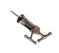 POPETPOP Ouvre-bouteille Multifonction Alliage de Zinc Vintage Tire-bouchon Robuste pour Vin Rouge avec Poignée Ergonomique Ouverture Facile des Bouchons Liège Livré Boîte Blanche Simple