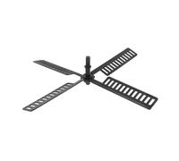 POPETPOP Pales D'éolienne en Plastique Résistantes 21x21 Cm pour Jardin Extérieur Accessoires D’éolienne Décorative Résistantes Aux UV