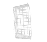 POPETPOP Panier de Congélation 28x21,5x12 Cm en Fer Blanc, Organisateur de Réfrigérateur Résistant, Contenant à Légumes Cuisine, Rangement Pratique pour Congélateur Coffre