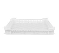 POPETPOP Panier De Séchage En Plastique Léger Pour Fruits De Mer, Plateau De Congélation Peu Profond Blanc, Panier Empilable Pour Usage Domestique, Rangement Réfrigéré