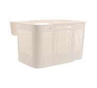 POPETPOP Panier Suspendu Télescopique Réglable Portable Support Renforcé et Protection Antichute en Plastique Beige pour Chariot de Spa Beauté pour Bouteilles D'huiles Essentielles
