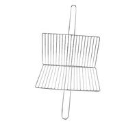 POPETPOP Paniers À Grillades avec Poignée Panier De Camping en Acier Inoxydable Accessoires De Barbecue Portables