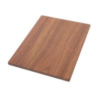 POPETPOP Panneau de Bois de Noyer Massif 20X15X08 CM Contreplaqué Épais pour Loisirs Créatifs Gravure Découpe et Pyrogravure Planche Artisanale Naturelle pour Meubles et Décoration